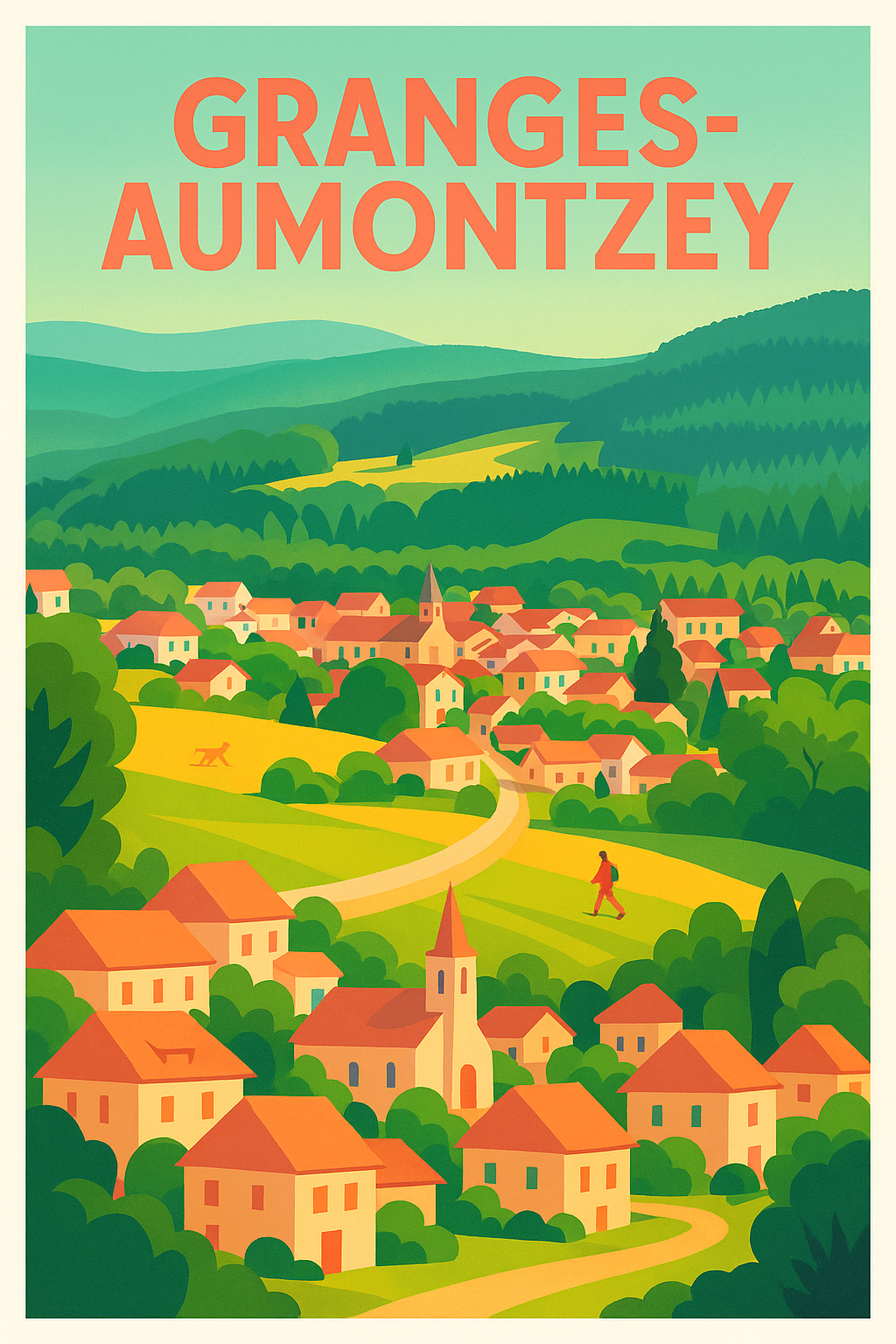 Affiche de Granges-Aumontzey - L'authenticité au cœur des Vosges