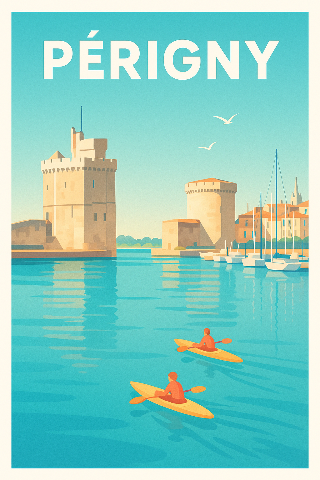 Affiche de Périgny - Évasion et sérénité au fil de l'eau