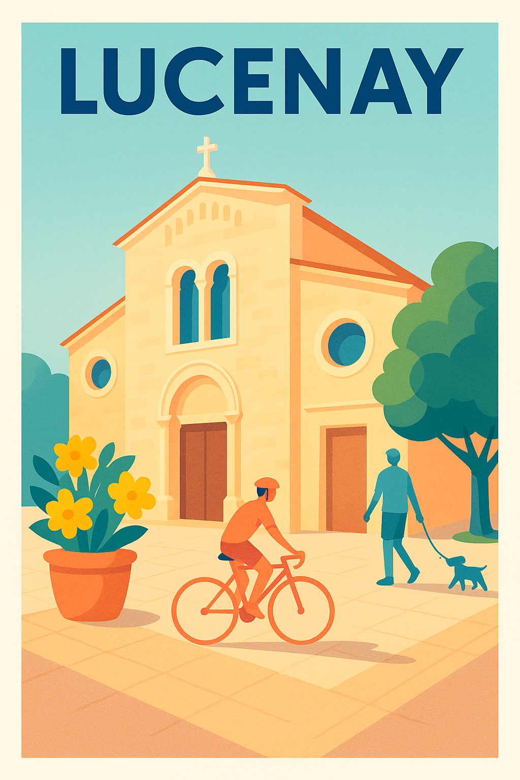 Affiche de Lucenay - Charme paisible et convivialité