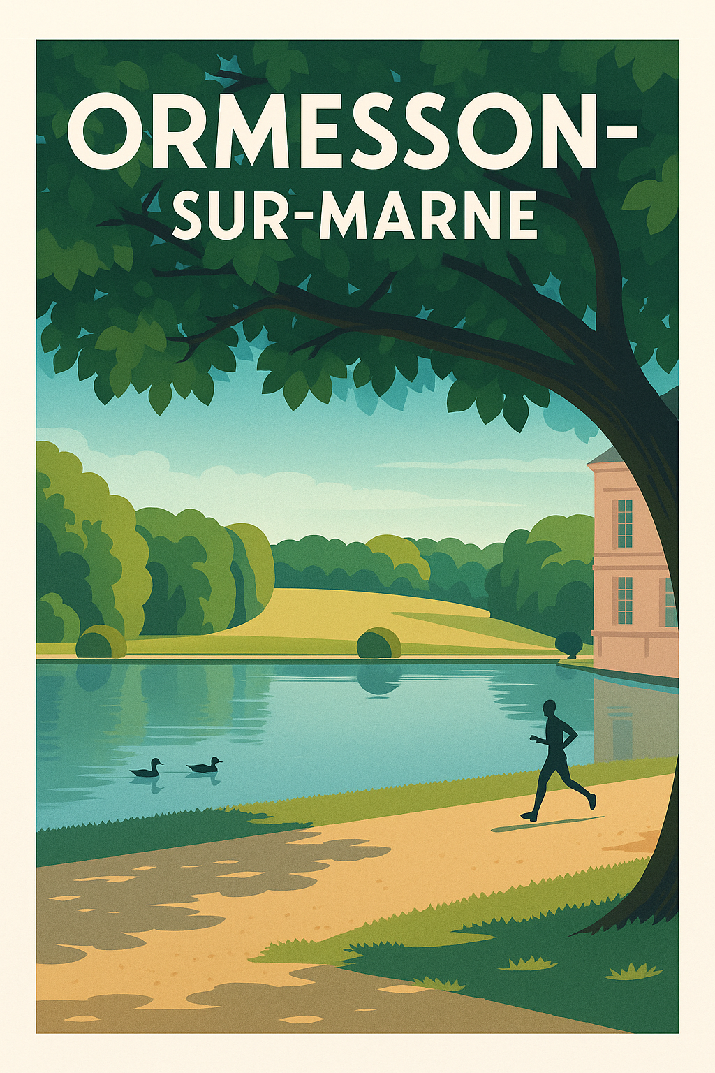 Affiche de Ormesson-sur-Marne - Évasion nature au bord de l'eau