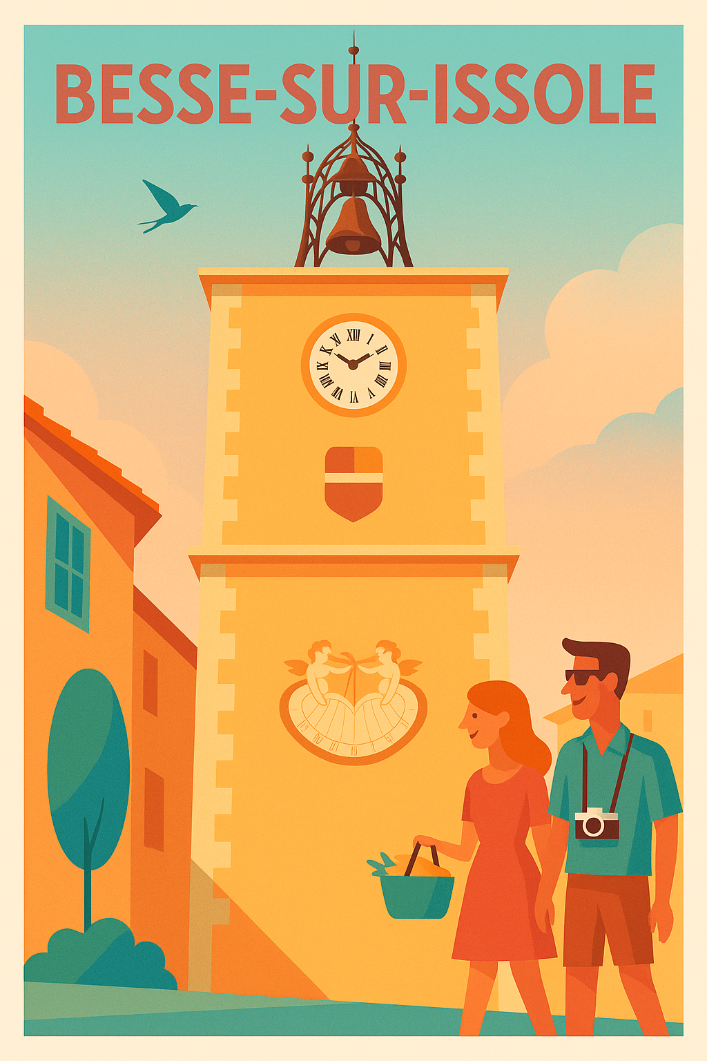 Affiche de Besse-sur-Issole - L'élégance provençale au rendez-vous