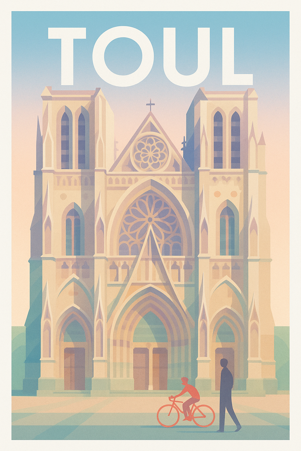 Affiche de Toul - Charme historique et sérénité urbaine