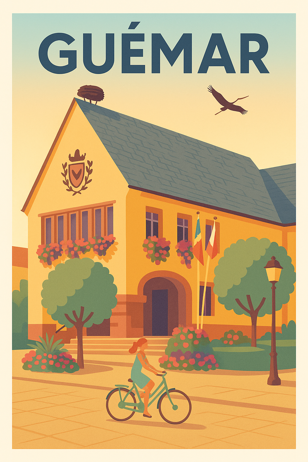 Affiche de Guémar - Charme et douceur d’une ville alsacienne