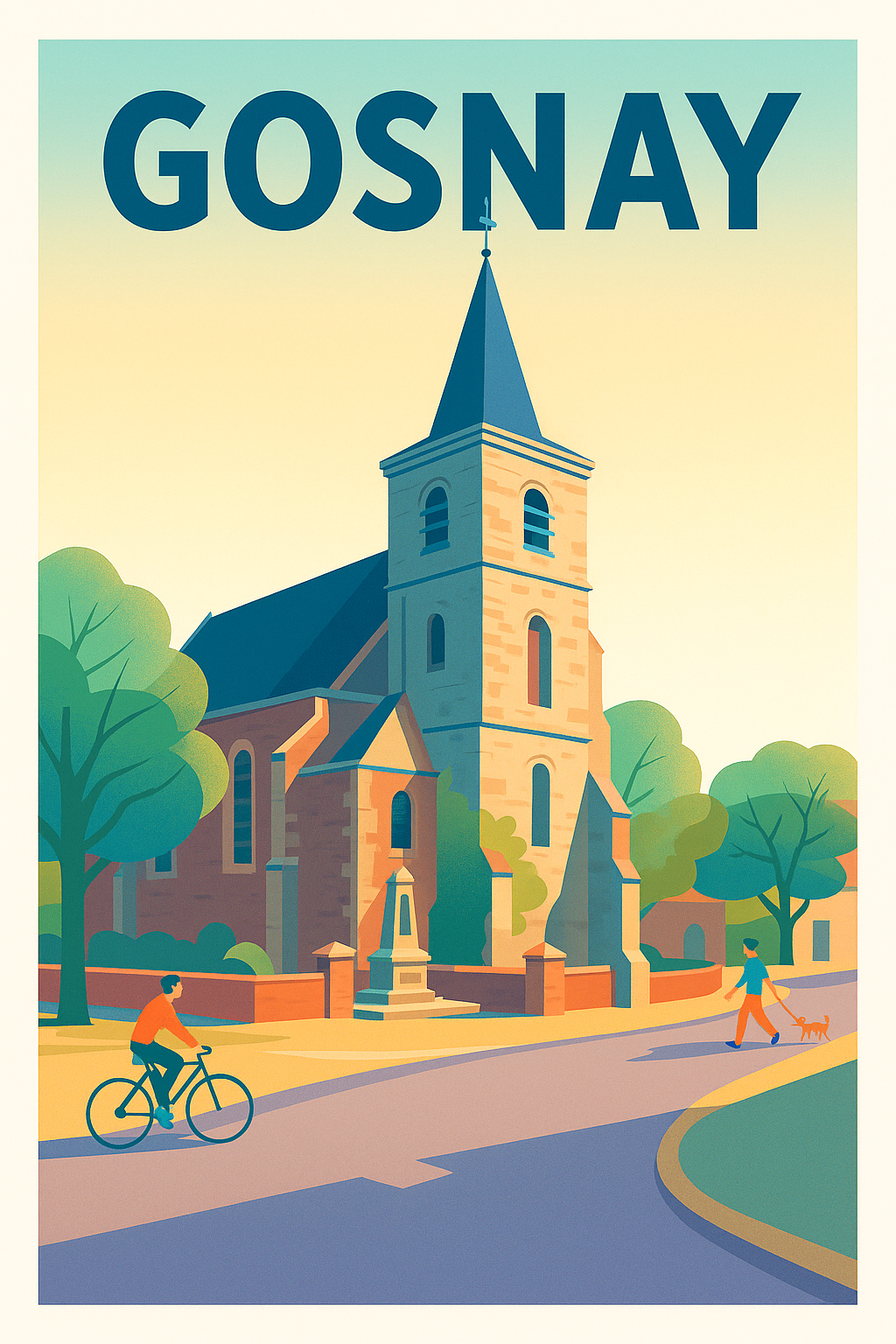 Affiche de Gosnay - Charme et sérénité au cœur de la ville