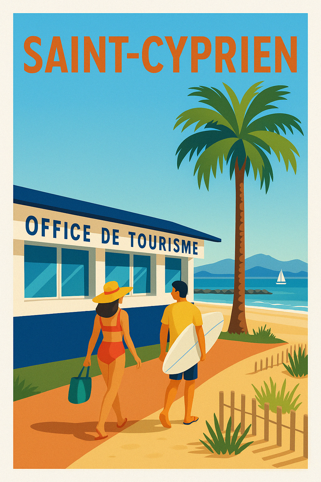 Saint-Cyprien - Ambiance balnéaire ensoleillée