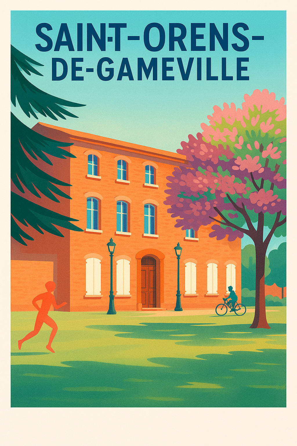 Affiche de Saint-Orens-de-Gameville - Charme et sérénité à chaque coin de rue