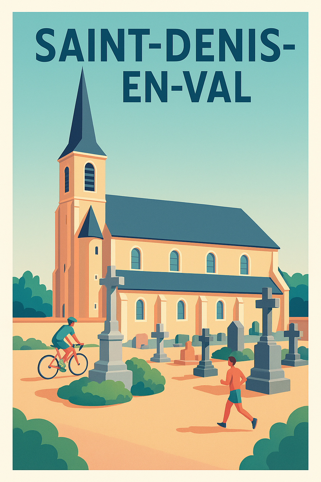 Affiche de Saint-Denis-en-Val - Charme et quiétude au cœur du Val