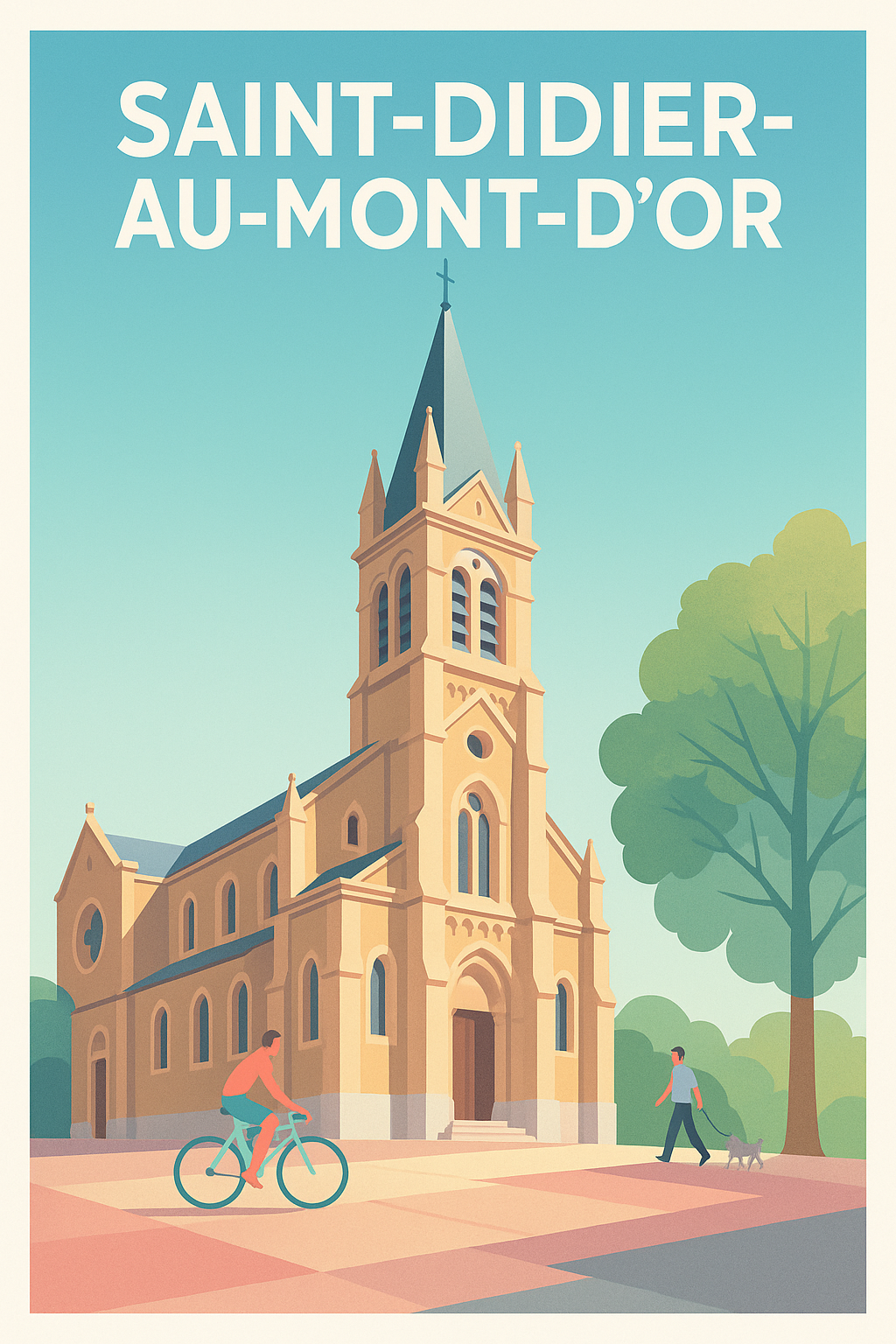 Affiche de Saint-Didier-au-Mont-d'Or - Charme et Sérénité au Cœur du Village