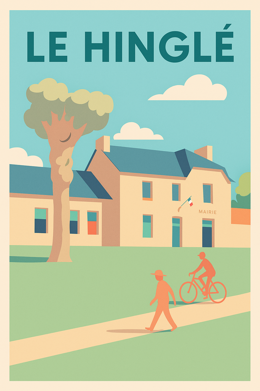 Affiche de Le Hinglé - Charme tranquille et convivialité