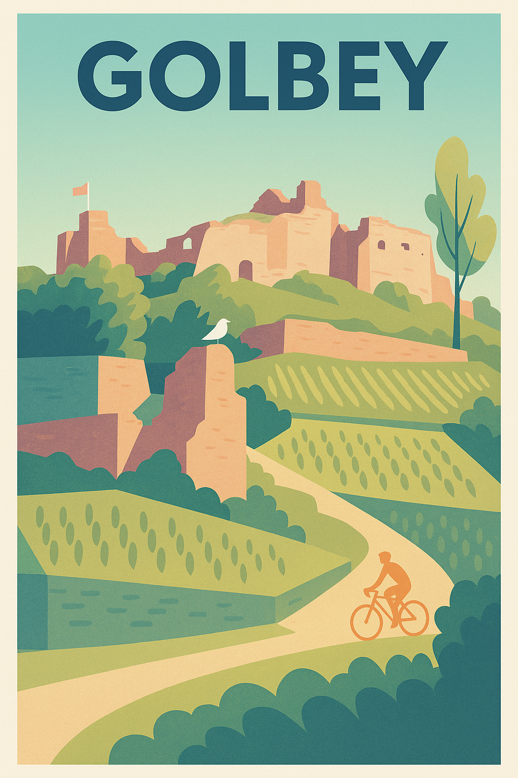 Affiche de Golbey - Escapade nature et patrimoine