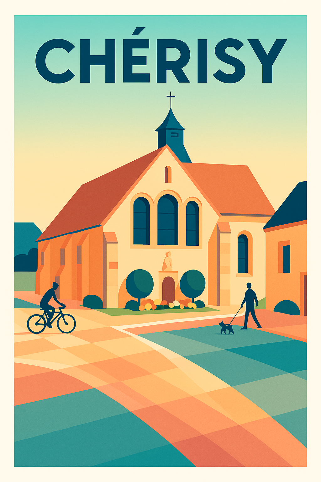 Affiche de Chérisy - Charme paisible au cœur du village