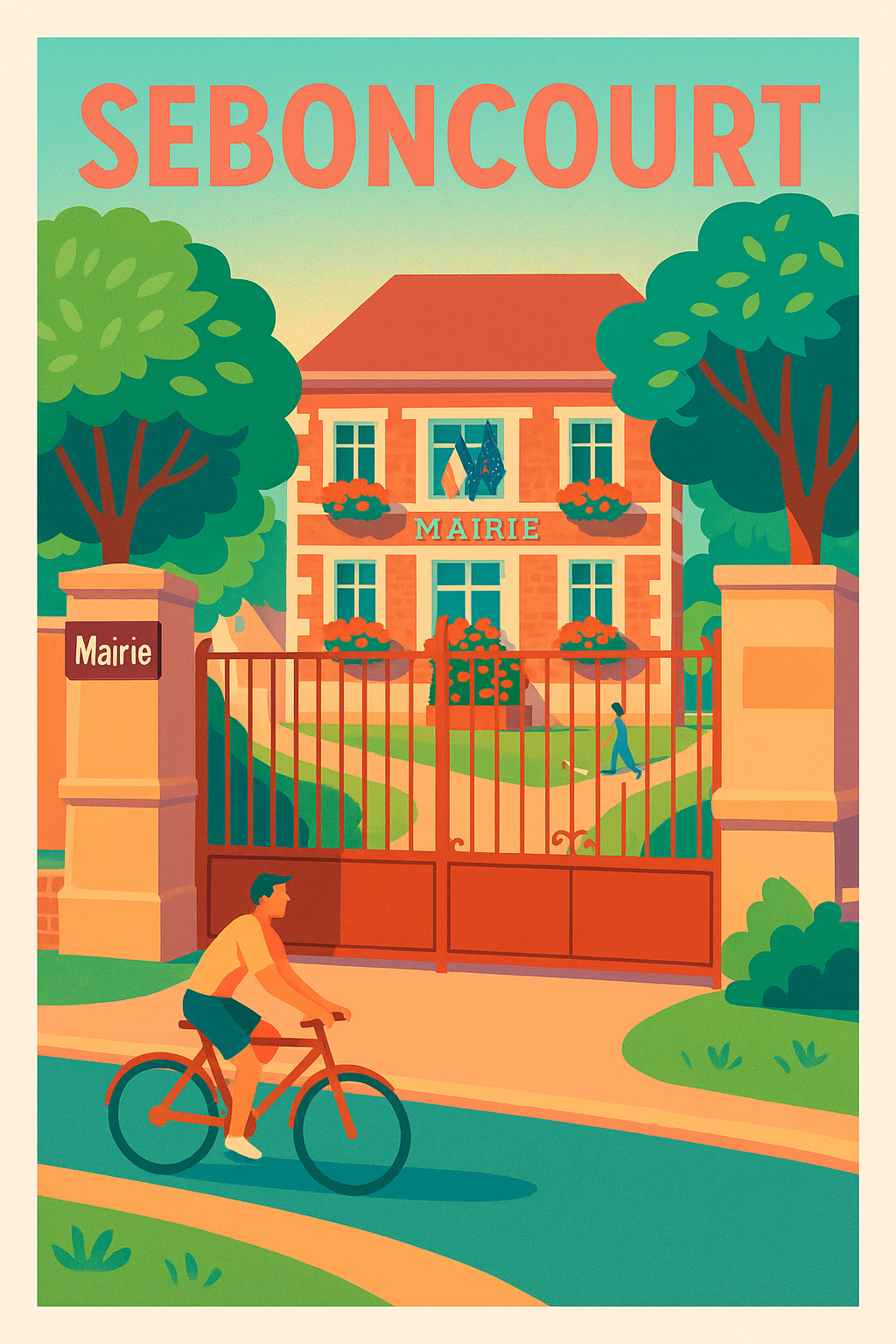 Affiche de Seboncourt - Charme et calme à la mairie