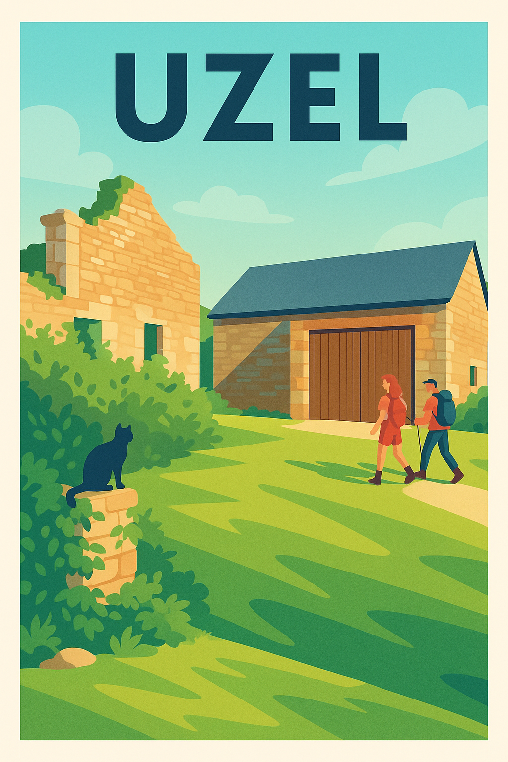 Affiche de Uzel - Balade bucolique en pleine nature