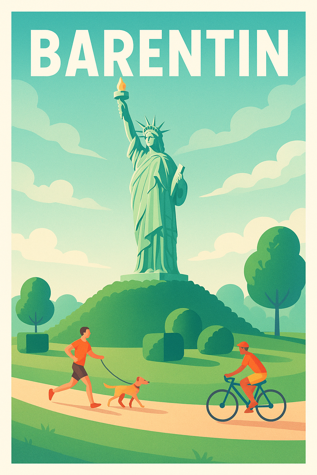 Affiche de Barentin - Entre nature et légende urbaine
