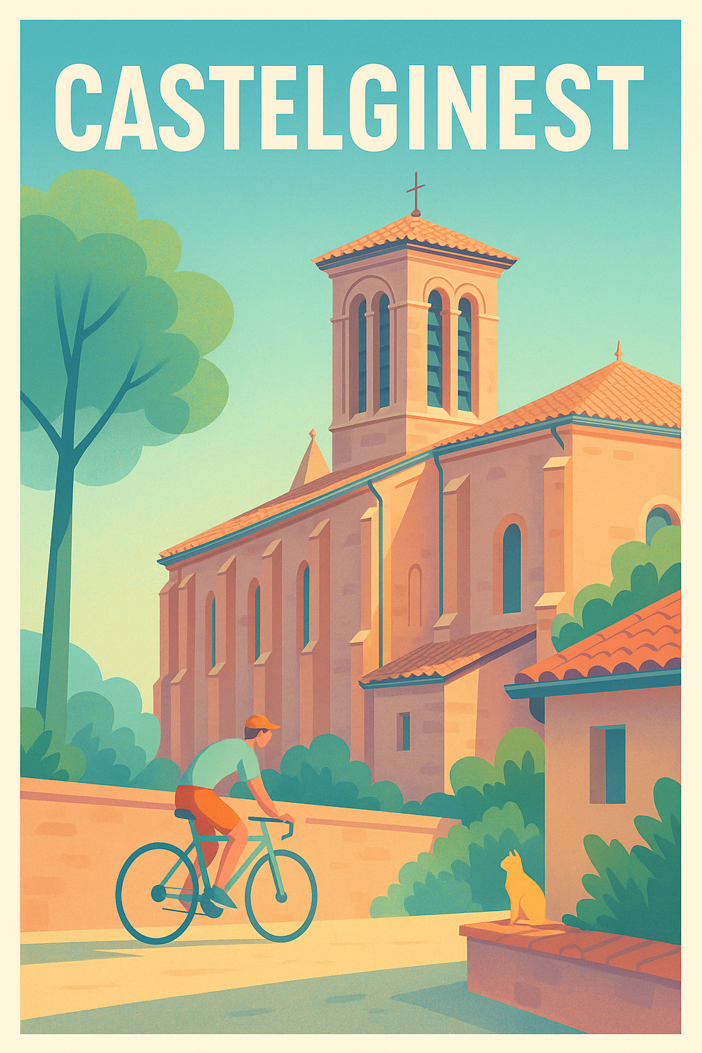 Affiche de Castelginest - Une balade tranquille au cœur de la ville