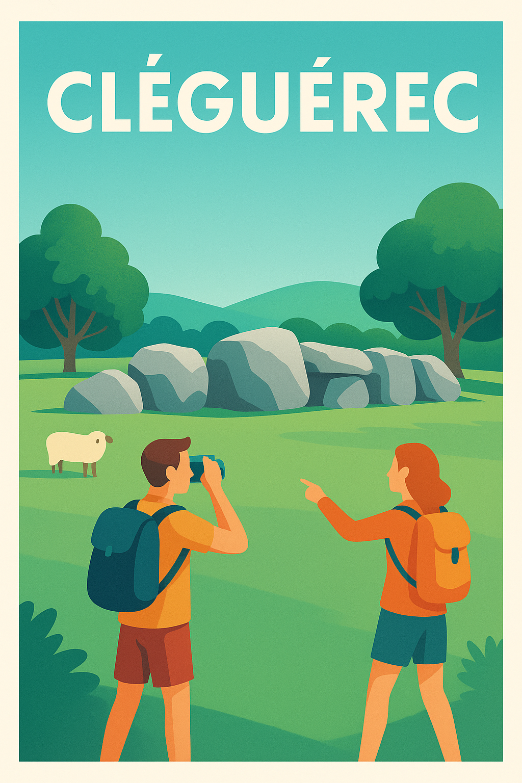 Affiche de Cléguérec - À la découverte des mystères de la nature bretonne