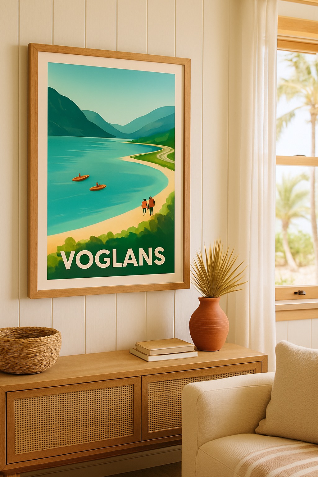 Mise en situation Affiche de Voglans - Évasion au bord du lac