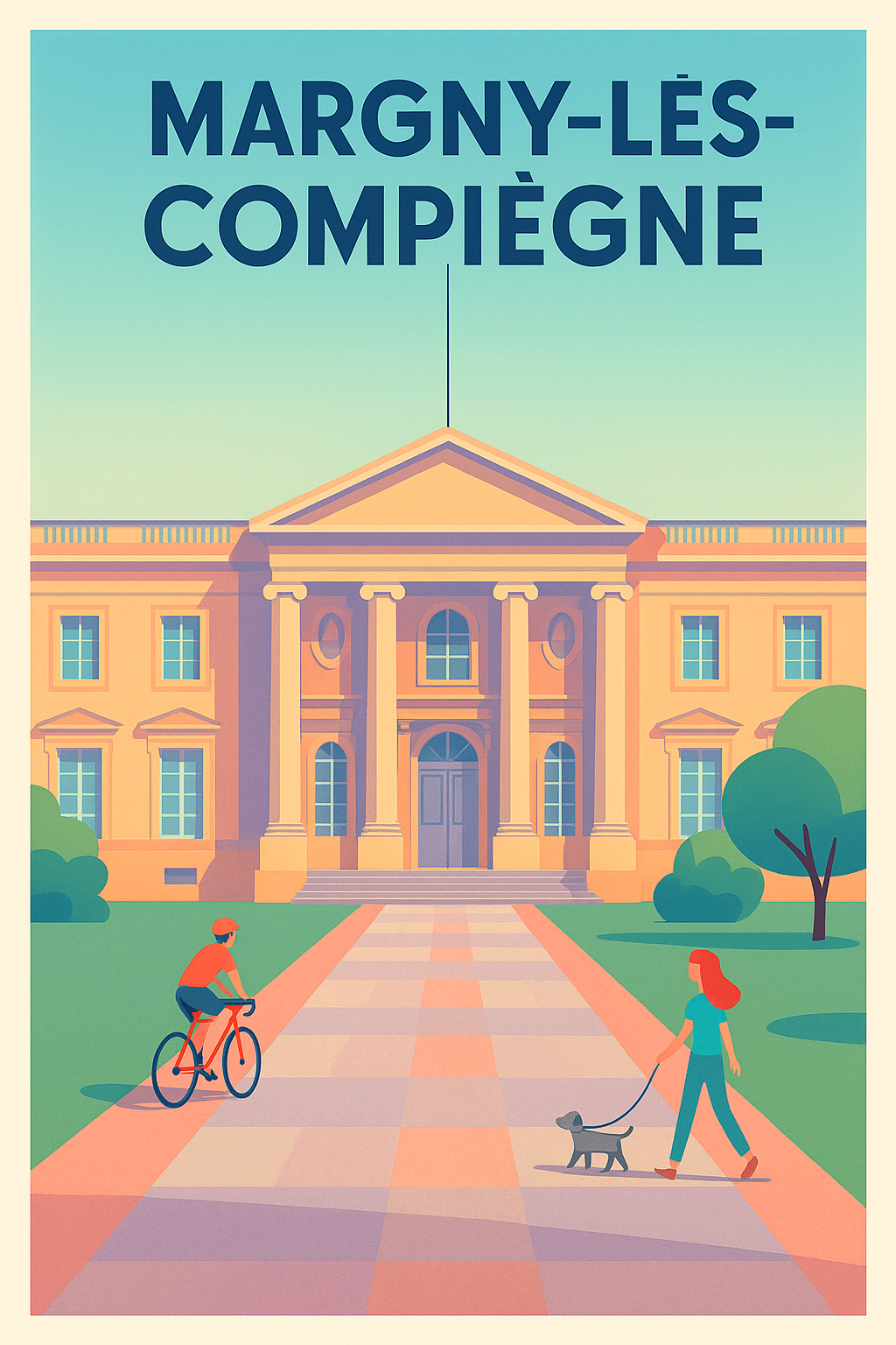 Affiche de Margny-lès-Compiègne - Charme et Sérénité au Cœur de la Ville