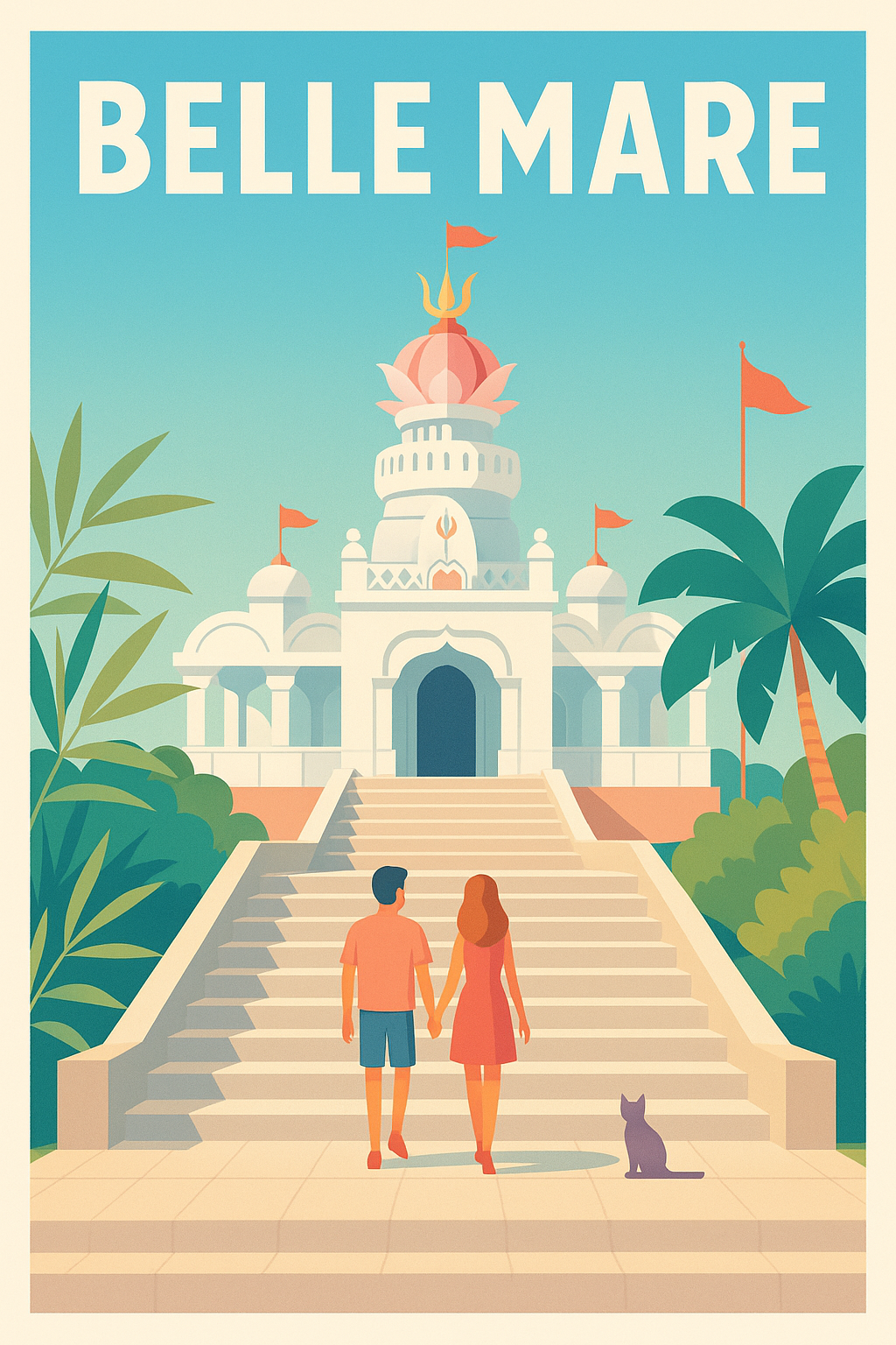 Affiche de Belle Mare - Escapade romantique sous les tropiques