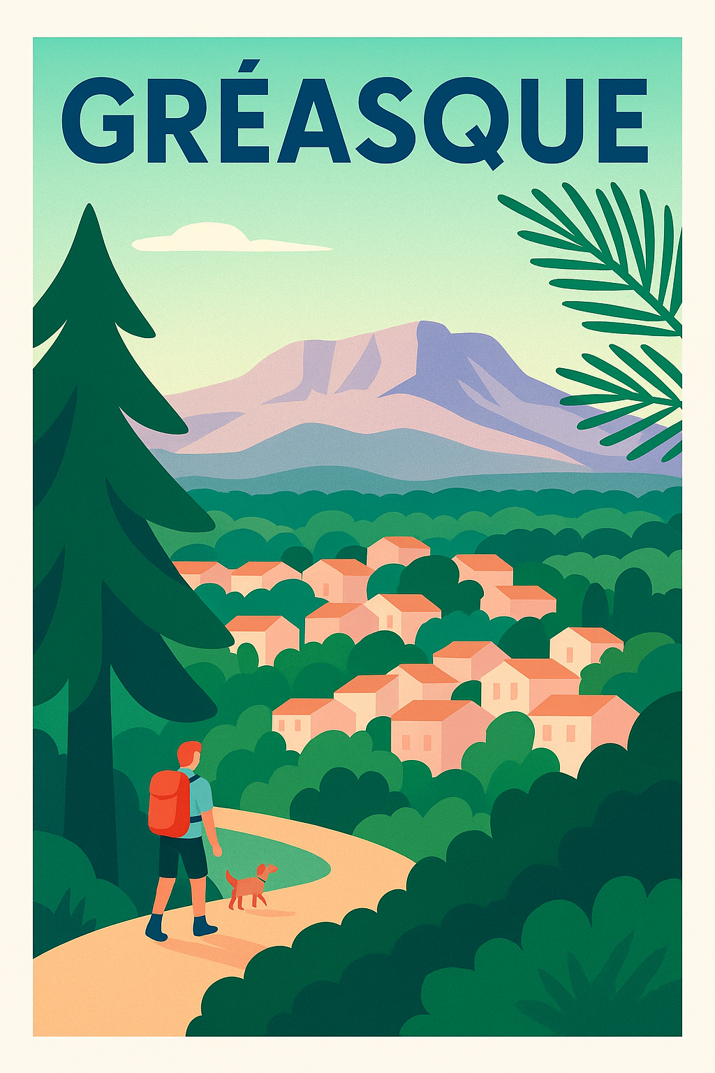 Affiche de Gréasque - Évasion nature au cœur de la Provence