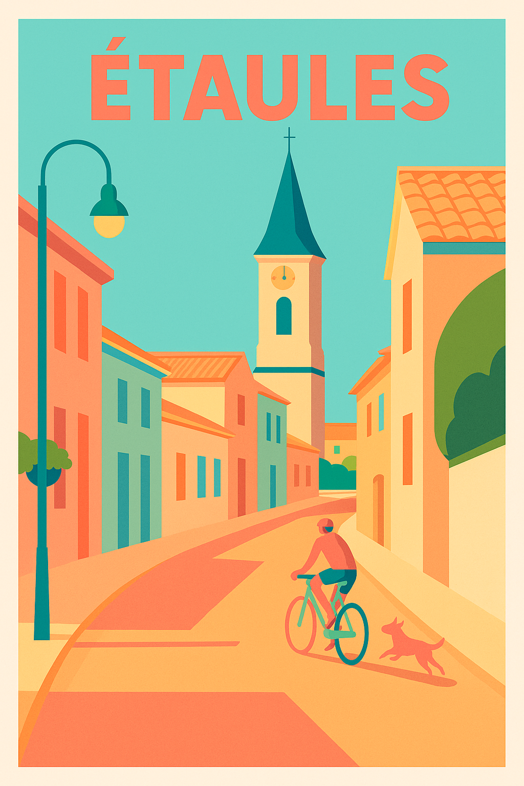 Affiche de Étaules - L'Art de la Promenade en Douceur