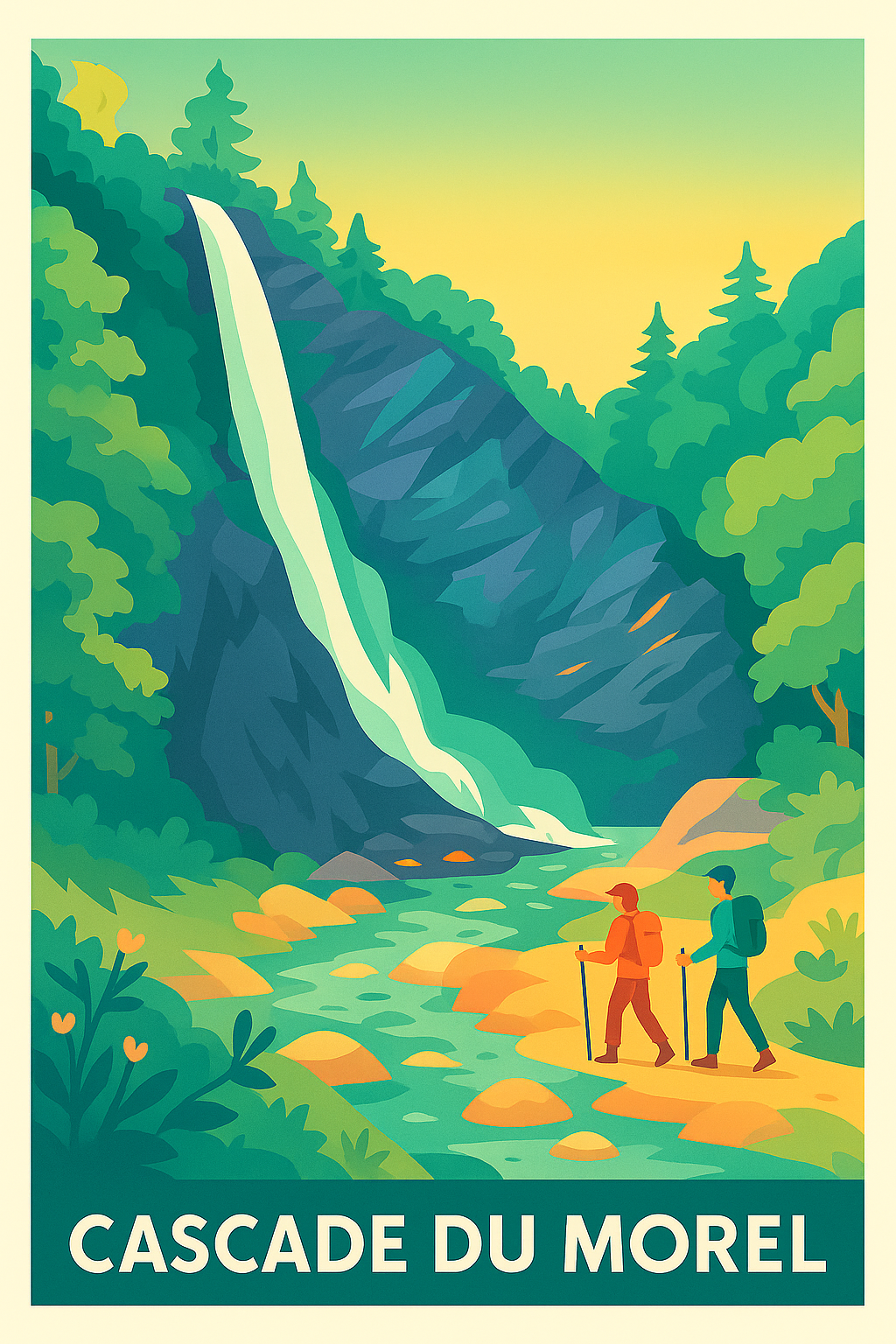 Affiche de Le Morel - Évasion nature et randonnée