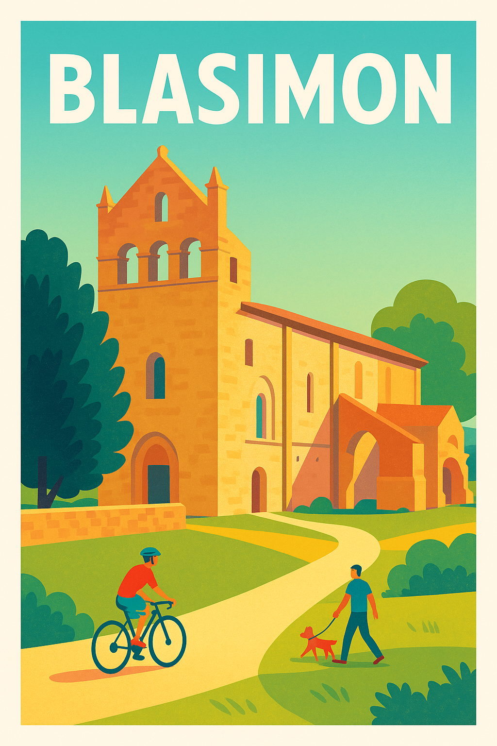 Affiche de Blasimon - Charme et sérénité en pleine nature