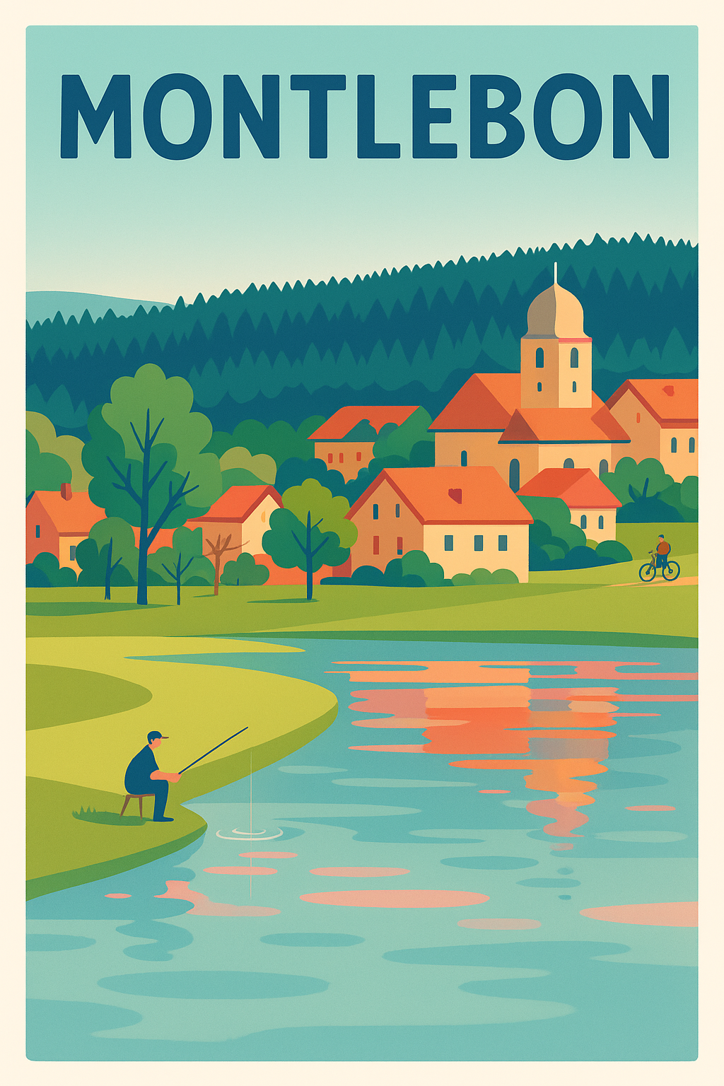Affiche de Montlebon - Escapade paisible au cœur de la nature