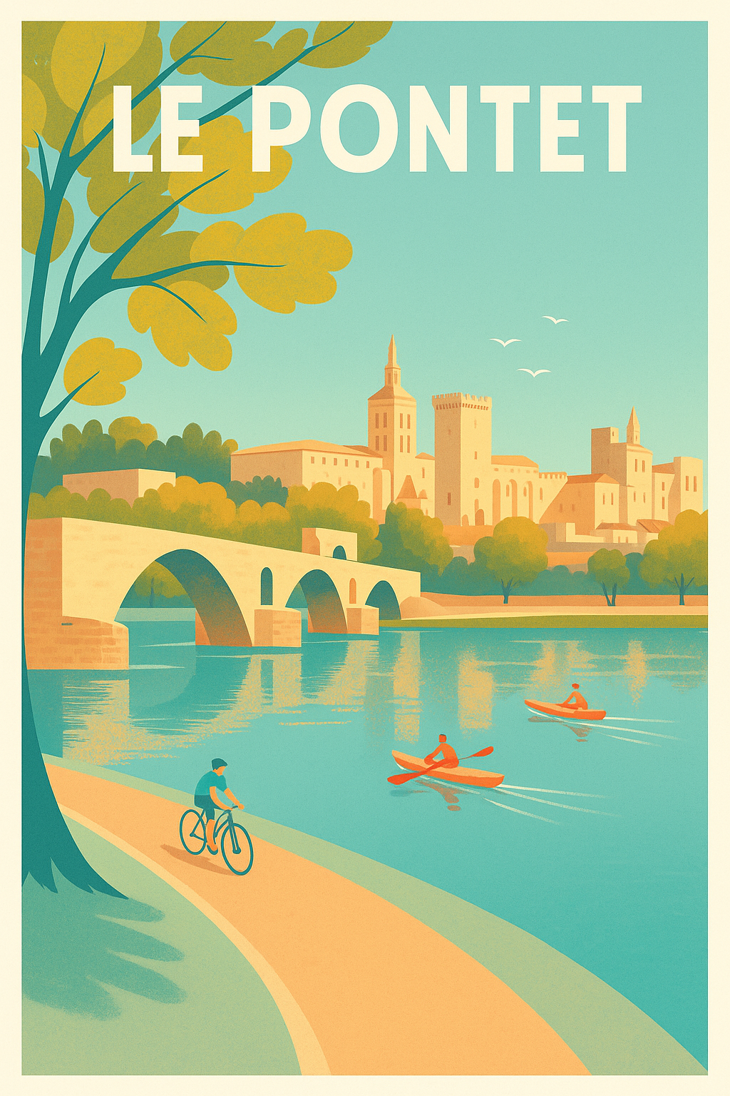 Affiche de Le Pontet - Charme et sérénité en bord de rivière