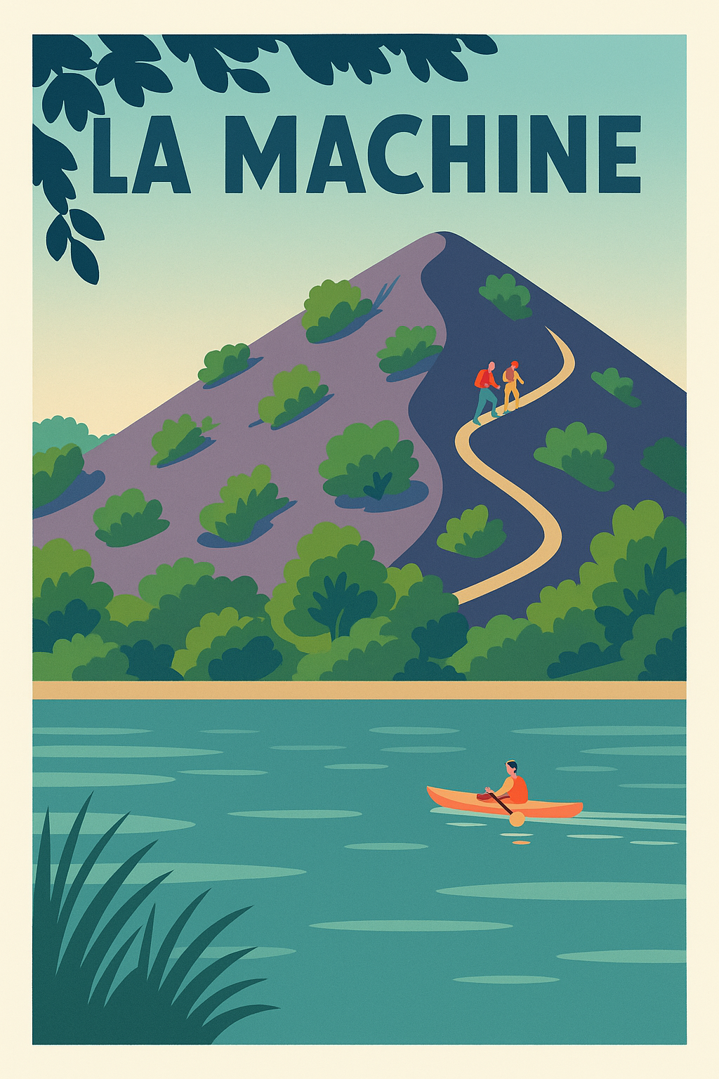Affiche de La Machine - Escapade nature et sérénité