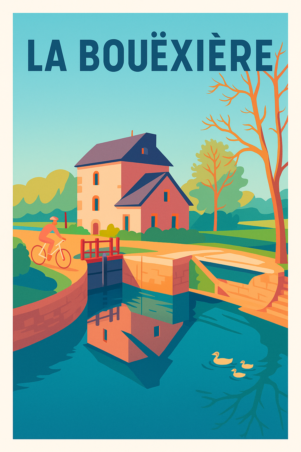 Affiche de La Bouëxière - Charme bucolique au fil de l'eau