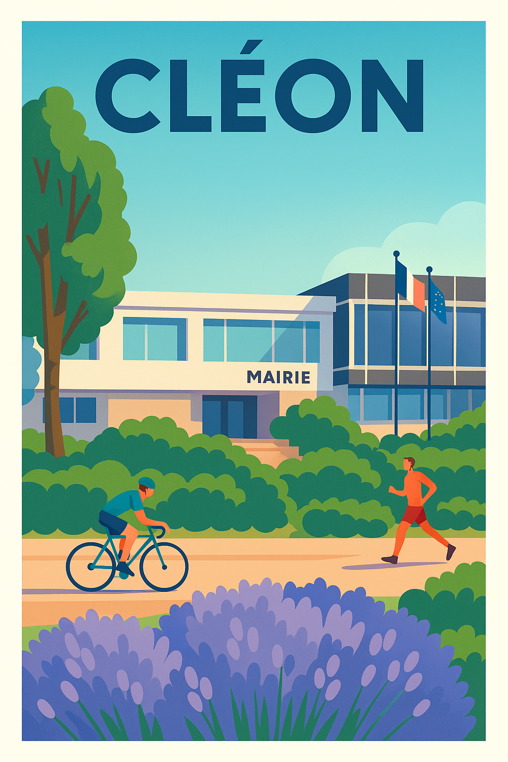 Affiche de Cléon - Un souffle de dynamisme au cœur de la ville