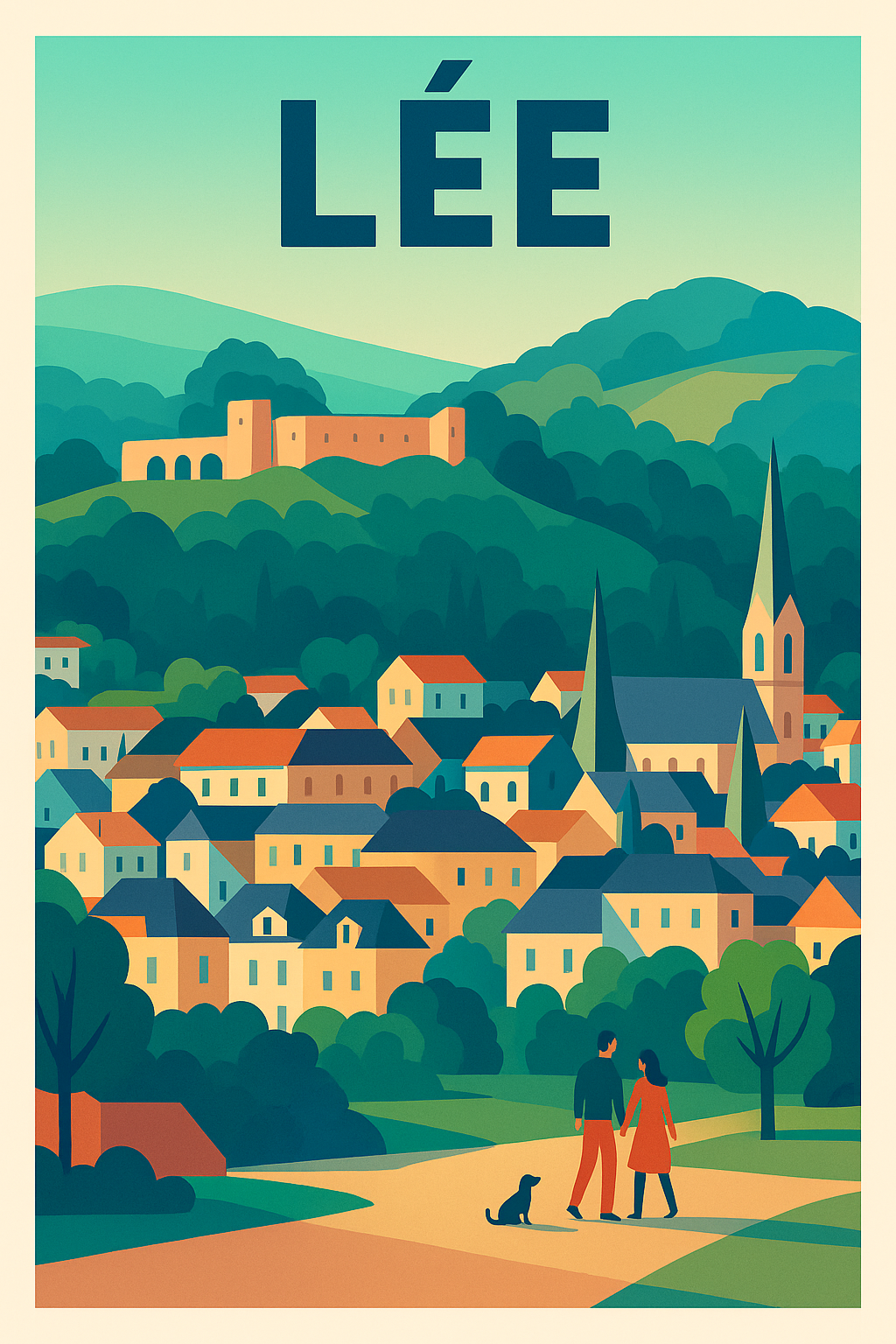 Affiche de Lée - Charme et sérénité au cœur de la campagne