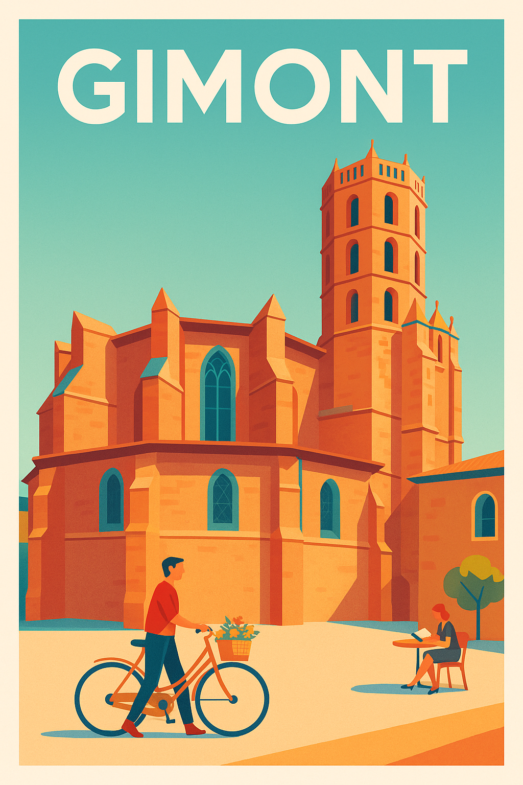Affiche de Gimont - Charme et sérénité en Haute-Garonne