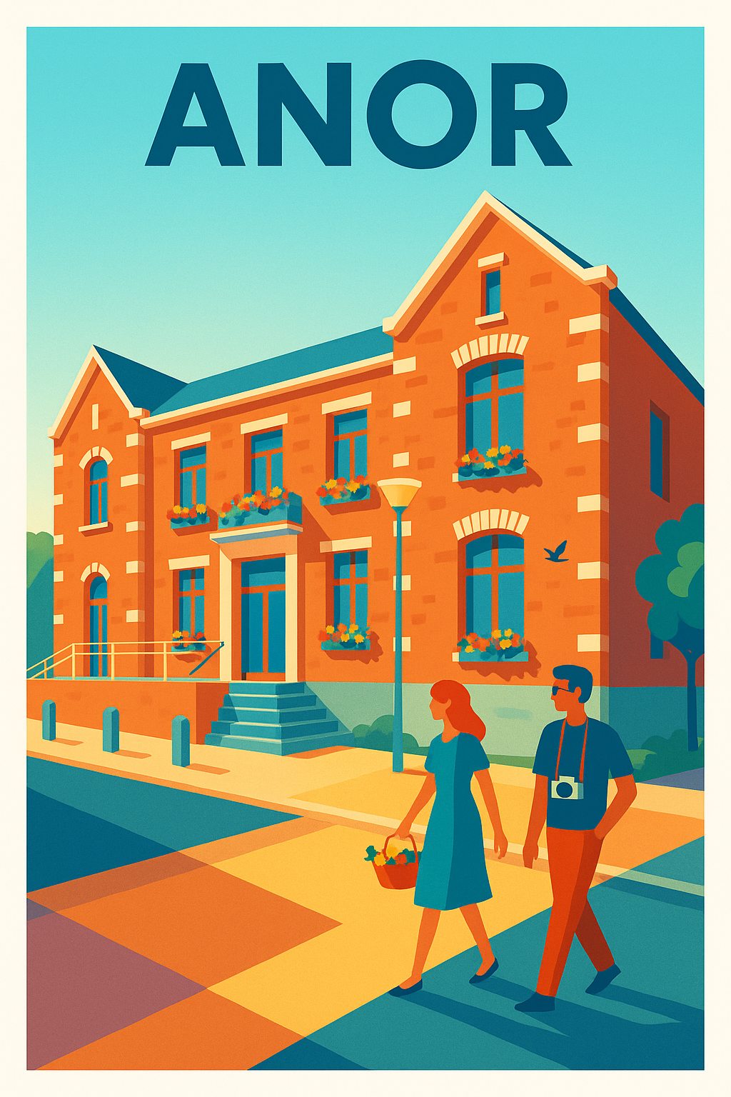 Affiche de Anor - Charme et douceur de vie à chaque coin de rue