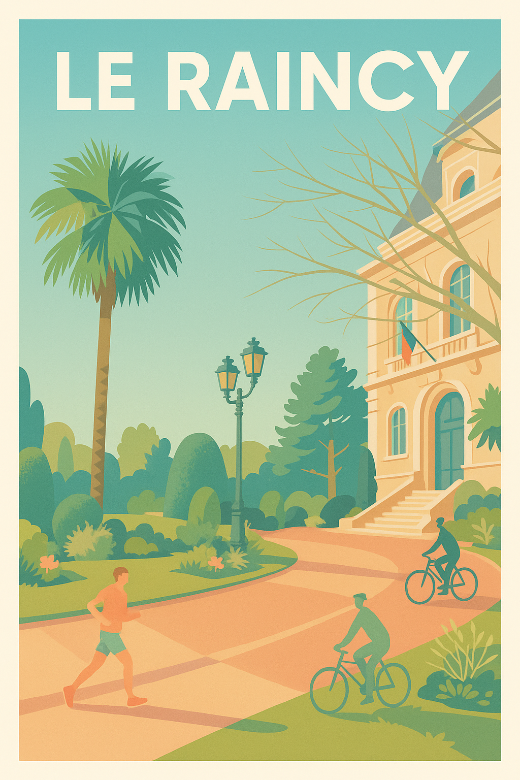 Affiche de Le Raincy - Promenade et détente au cœur de la ville