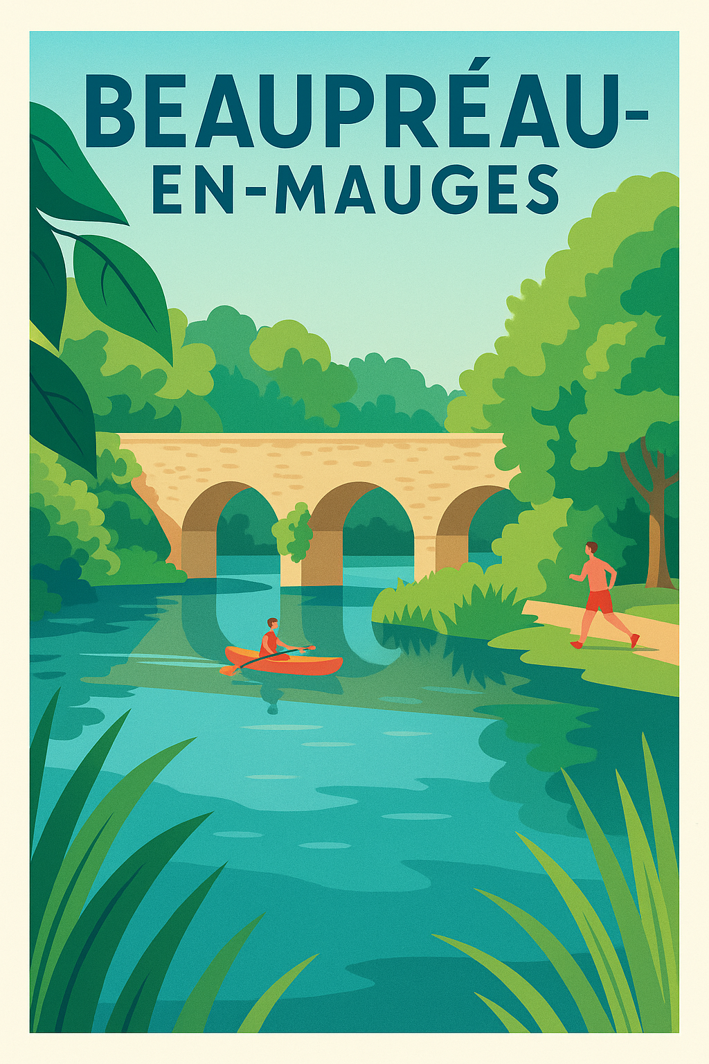 Affiche de Beaupréau-en-Mauges - Escapade nature au fil de l'eau