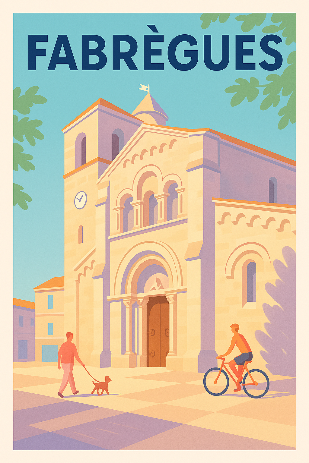 Affiche de Fabrègues - Charme et sérénité au cœur du village