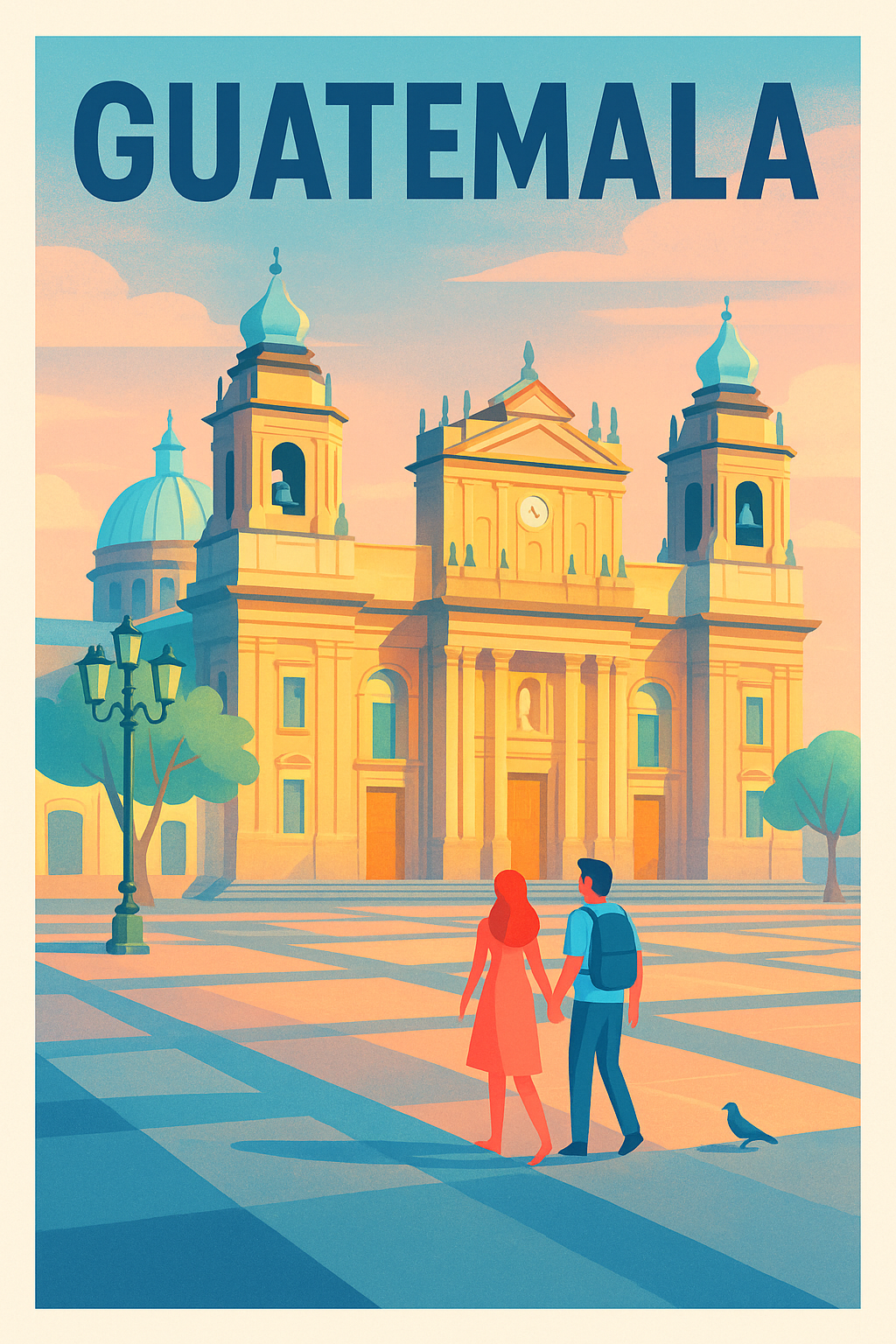 Affiche de Guatemala - Voyage romantique au cœur de la capitale