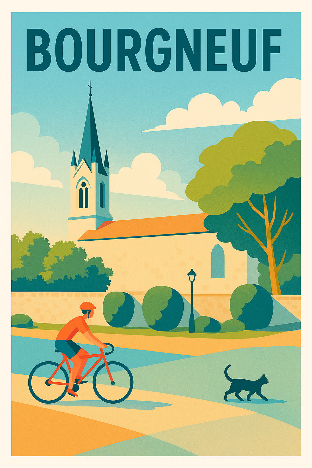 Affiche de Bourgneuf - Douceur de vie au quotidien