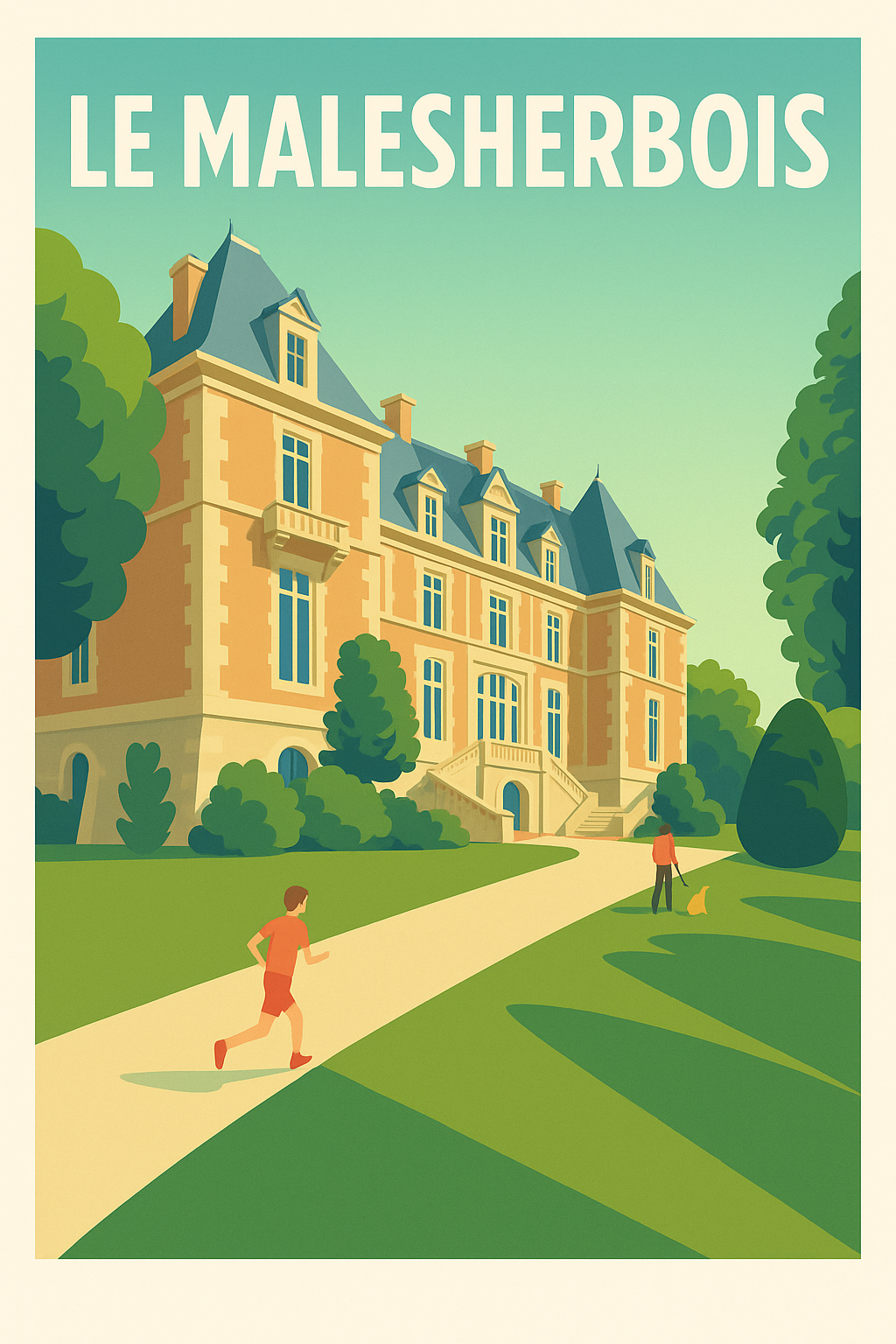 Affiche de Le Malesherbois - Élégance et nature en harmonie