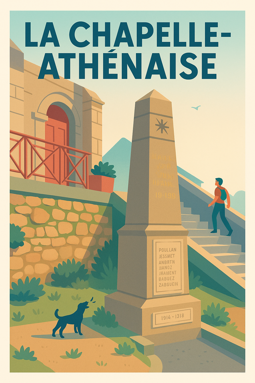 Affiche de La Chapelle-Anthenaise - Charme historique et douceur de vivre