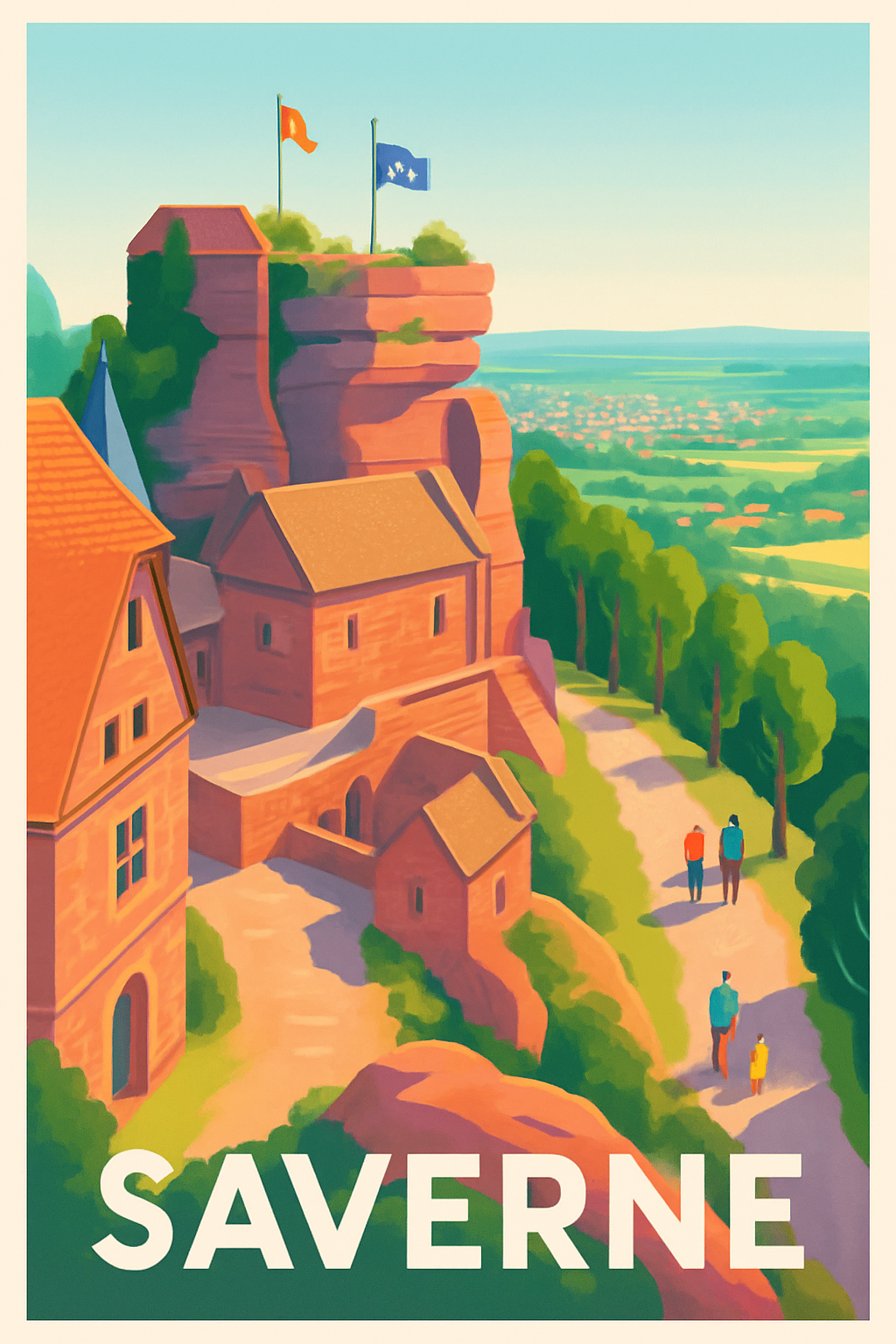 Affiche de Saverne - Découvrez le charme historique et naturel