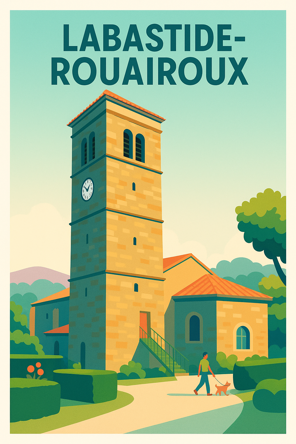 Affiche de Labastide-Rouairoux - Charme et Sérénité en Occitanie