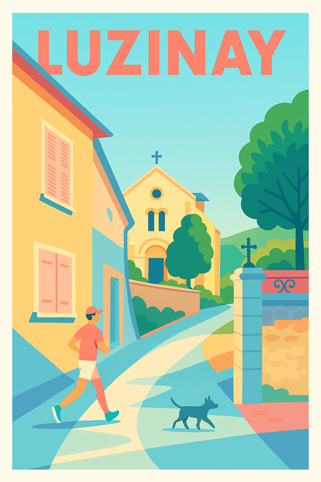 Affiche de Luzinay - Balade paisible au cœur du village