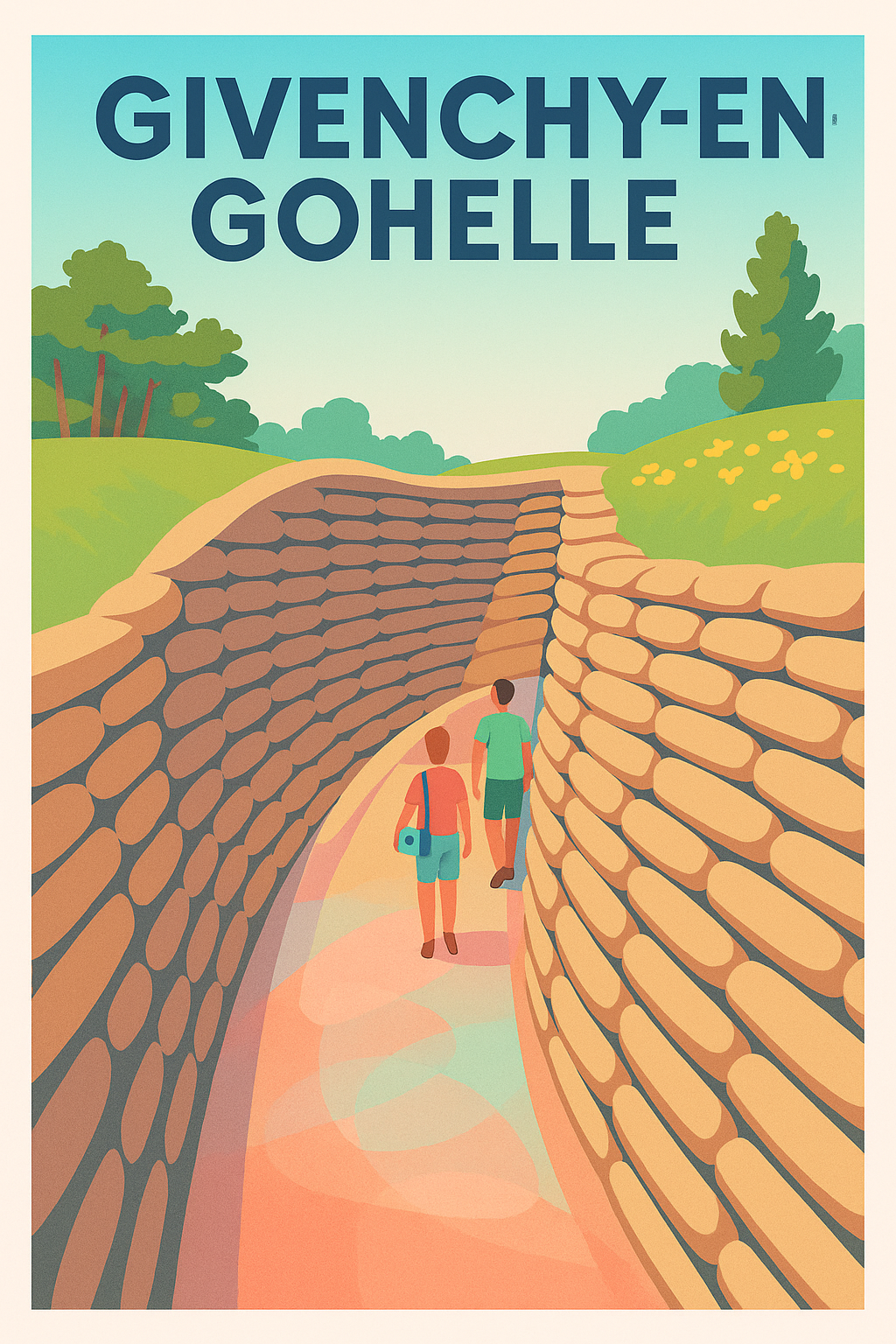 Affiche de Givenchy-en-Gohelle - Voyage au cœur de l'histoire