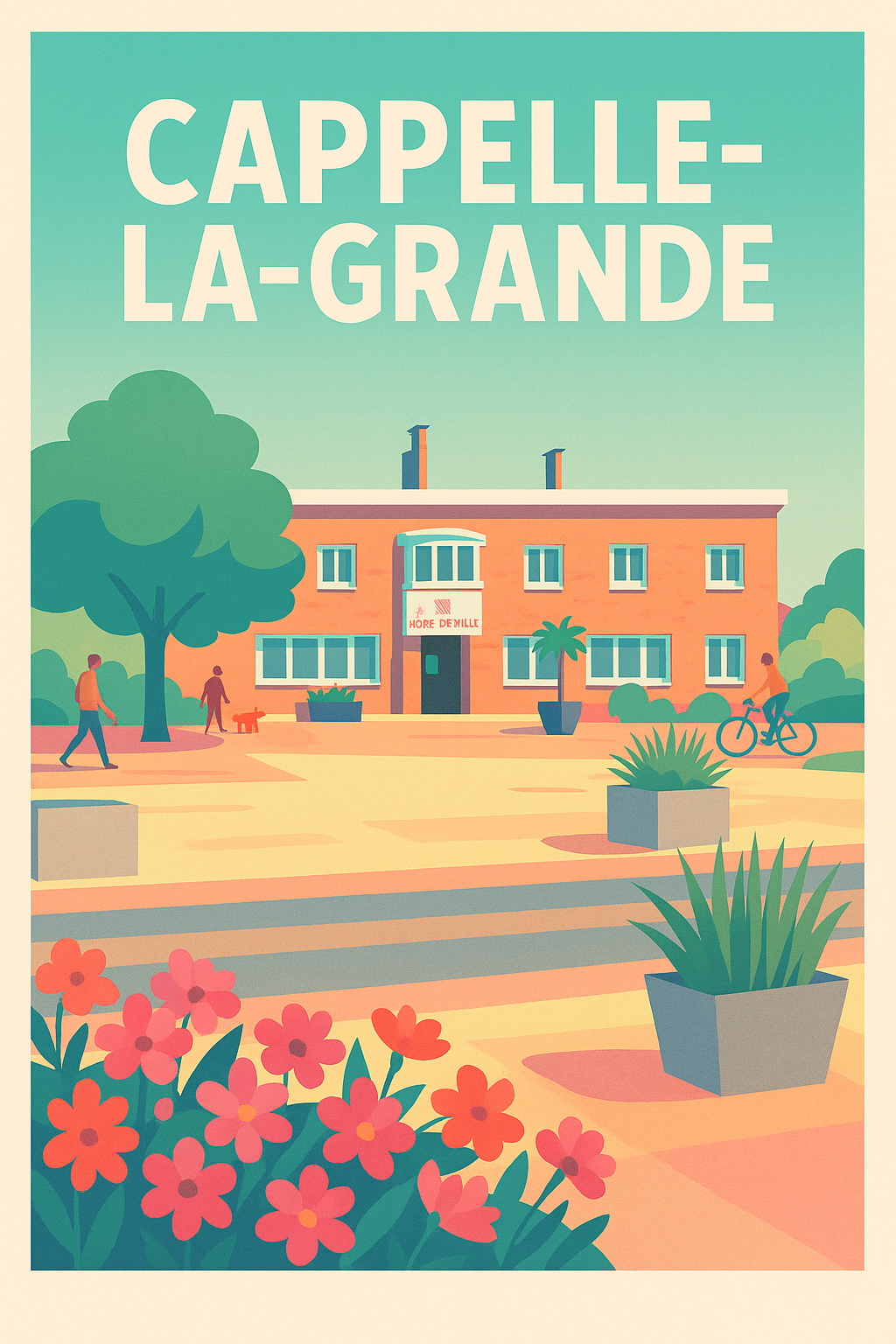 Affiche de Cappelle-la-Grande - Charme et Sérénité urbaine