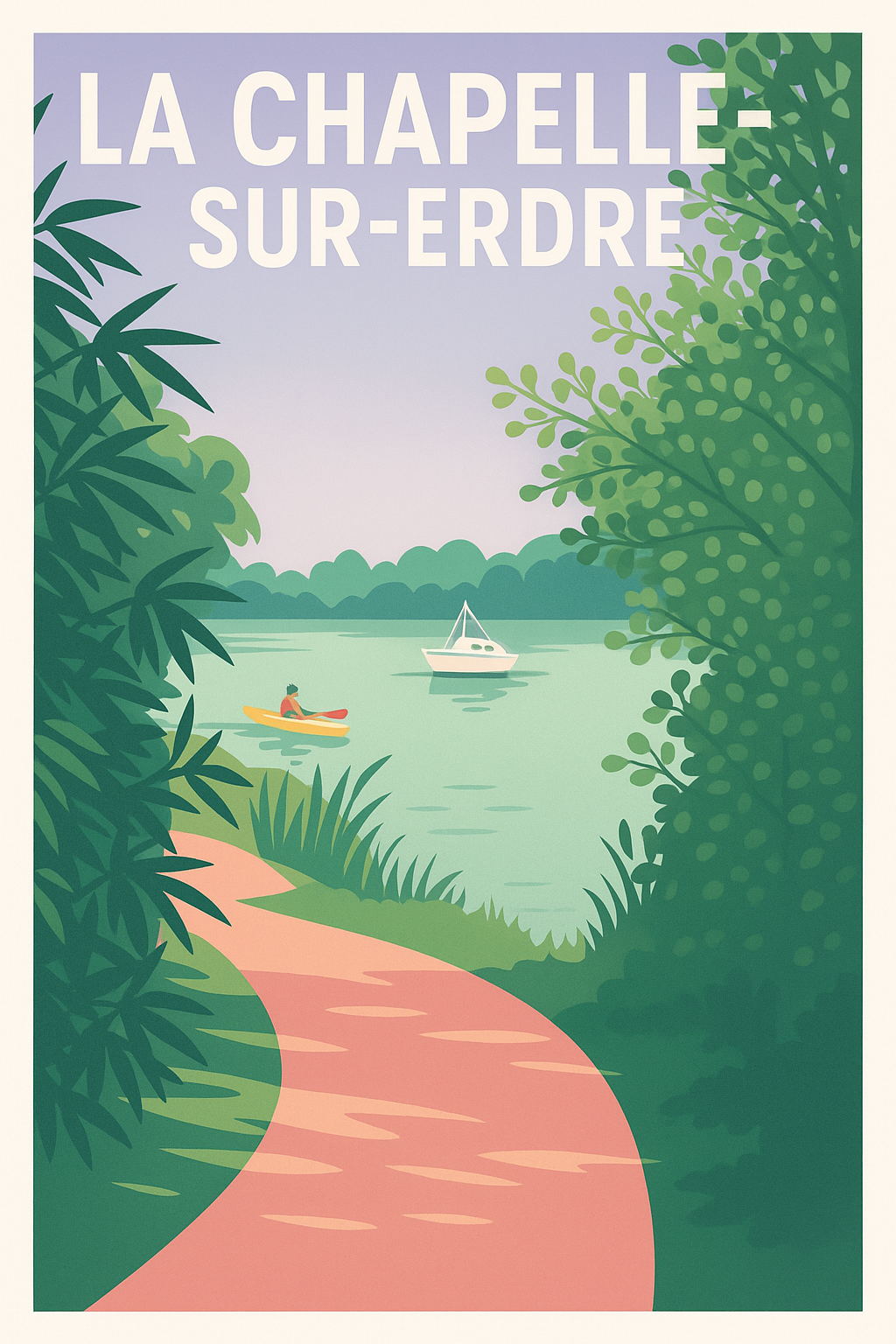 Affiche de La Chapelle-sur-Erdre - Escapade Nature au Fil de l'Erdre