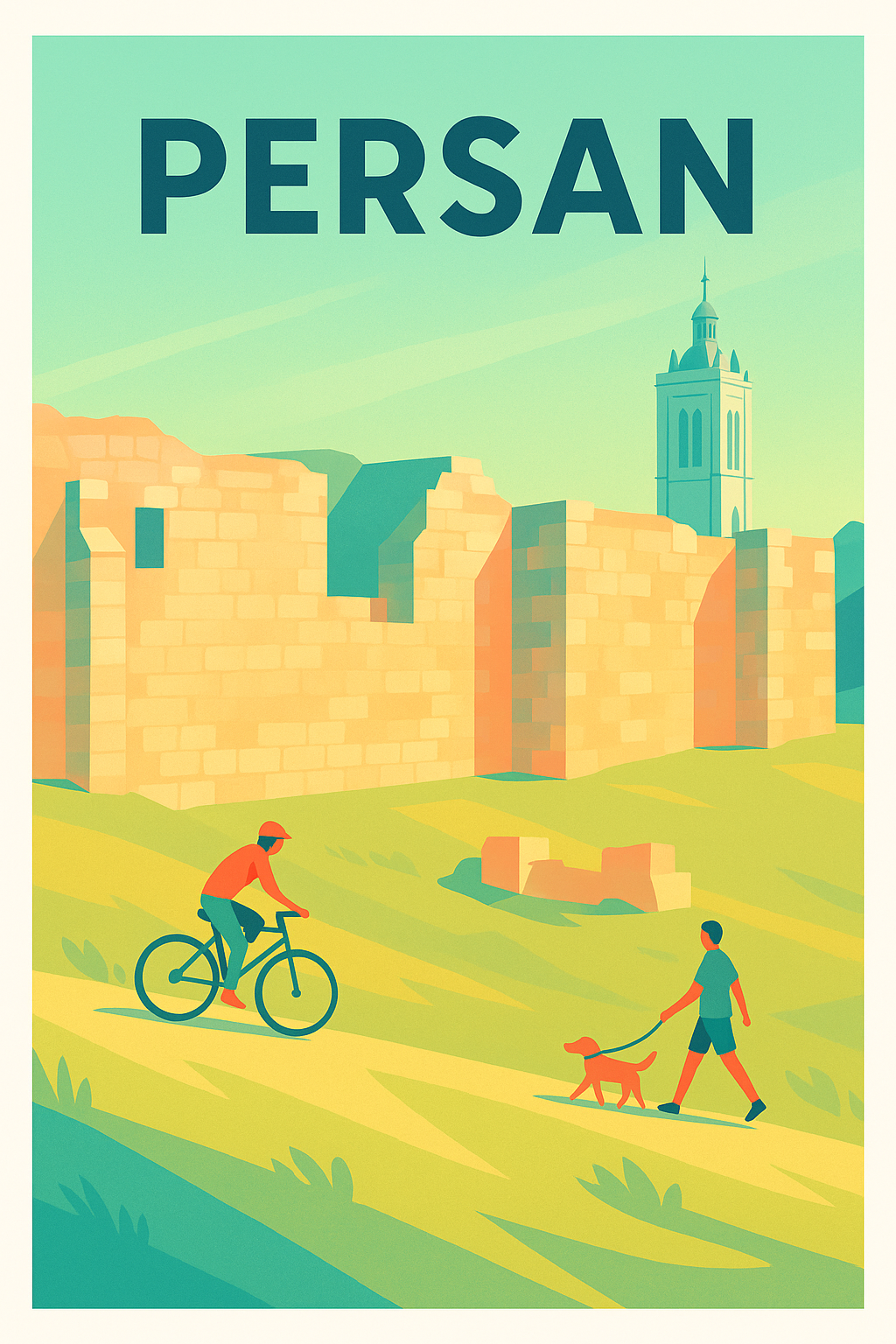 Affiche de Persan - Découverte entre nature et histoire