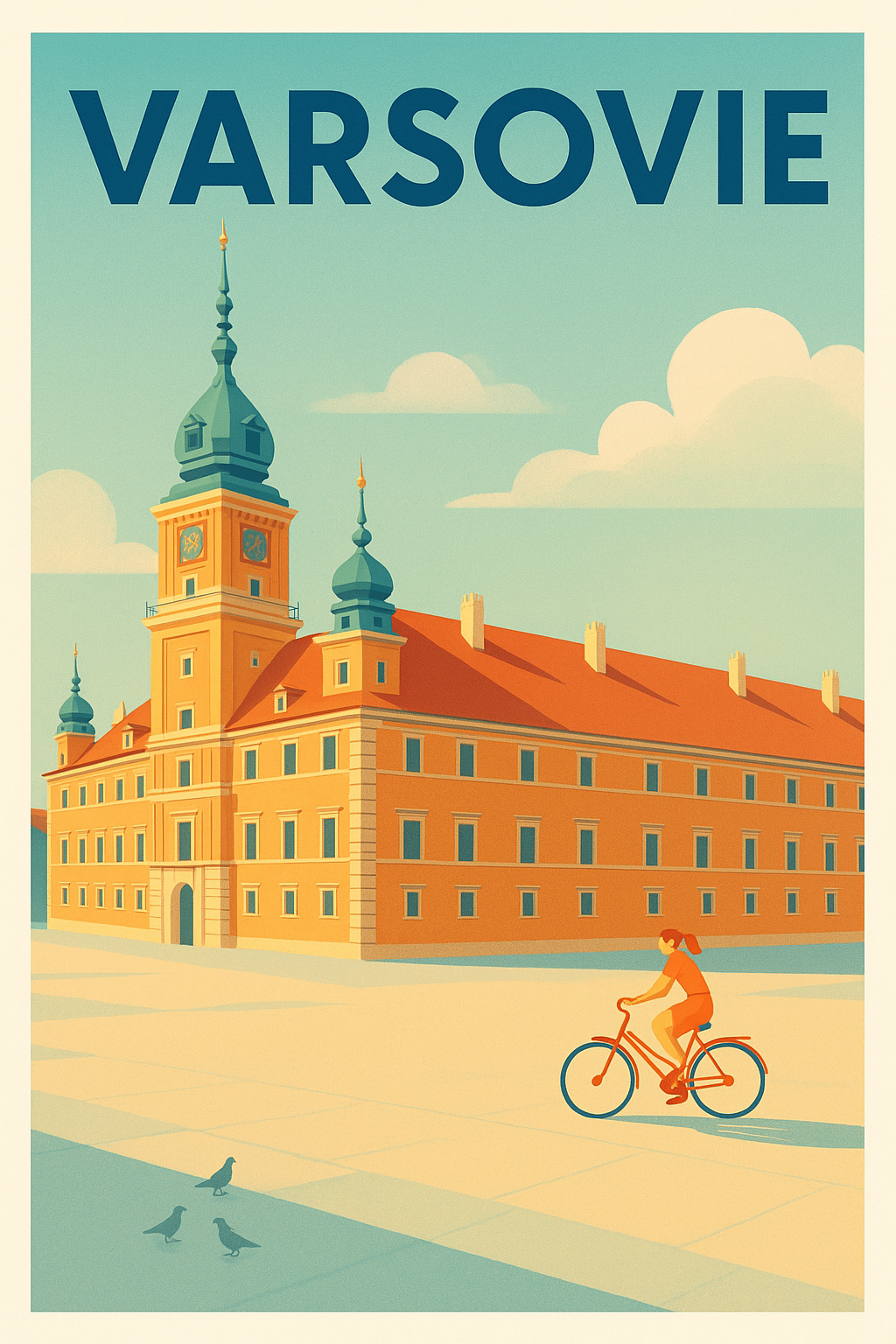 Affiche de Varsovie - L'élégance historique au cœur de la ville